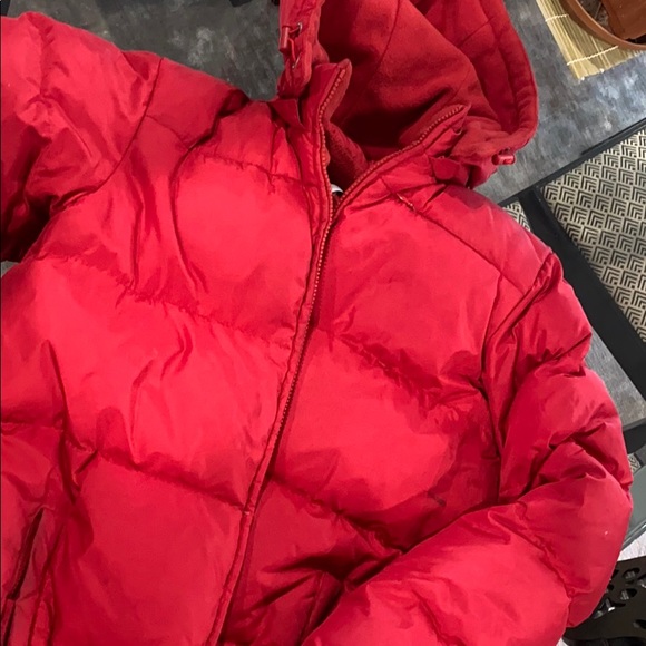 Gorgeous Red Warm Puffy Jacket - Picture 1 of 6